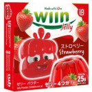 Gelatina de morango / Wiin 25g